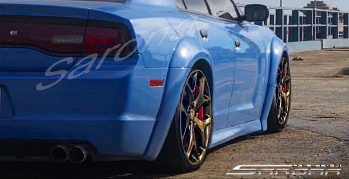 Custom Dodge Charger  Sedan Fender Flares (2011 - 2014) - $1790.00 (Part #DG-004-FF)